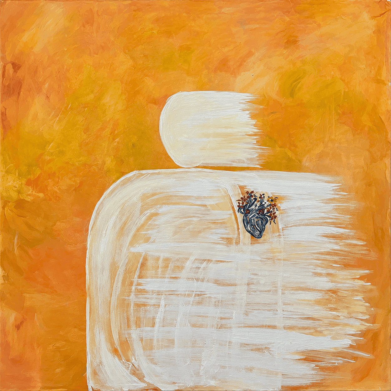 Carried painting by Khadija Kassi